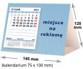 kalendarze biurkowe - piramidki - wzór KP1-046