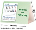 kalendarze biurkowe - piramidki - wzór KP1-047