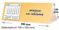 kalendarze biurkowe - piramidki - wzór KP3-029