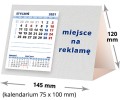 kalendarze biurkowe - piramidki - wzór KP1-050