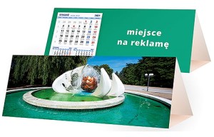 Kalendarze biurkowe - PIRAMIDKA duża - wzór KP3-030