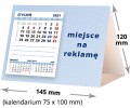kalendarze biurkowe - piramidki - wzór KP1-052