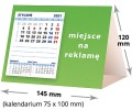 kalendarze biurkowe - piramidki - wzór KP1-054