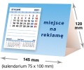 kalendarze biurkowe - piramidki - wzór KP1-057