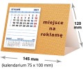 kalendarze biurkowe - piramidki - wzór KP1-060