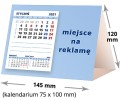 kalendarze biurkowe - piramidki - wzór KP1-062