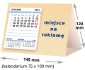 kalendarze biurkowe - piramidki - wzór KP1-063