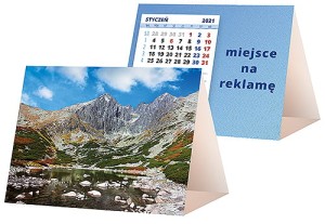 Kalendarze biurkowe - PIRAMIDKA mała - wzór KP1-064