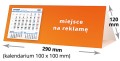 kalendarze biurkowe - piramidki - wzór KP3-036