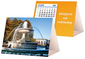 Kalendarze biurkowe - PIRAMIDKA mała - wzór KP1-066