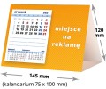 kalendarze biurkowe - piramidki - wzór KP1-066