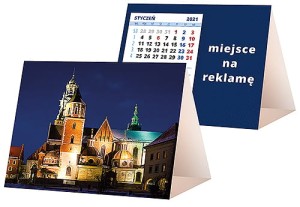 Kalendarze biurkowe - PIRAMIDKA mała - wzór KP1-067