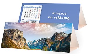 Kalendarze biurkowe - PIRAMIDKA duża - wzór KP3-038