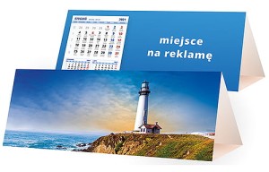 Kalendarze biurkowe - PIRAMIDKA duża - wzór KP3-039