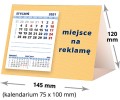 kalendarze biurkowe - piramidki - wzór KP1-071