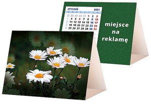 Kalendarze biurkowe - PIRAMIDKA mała - wzór KP1-072