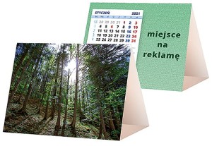 Kalendarze biurkowe - PIRAMIDKA mała - wzór KP1-078
