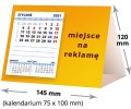 kalendarze biurkowe - piramidki - wzór KP1-079