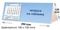 kalendarze biurkowe - piramidki - wzór KP3-046