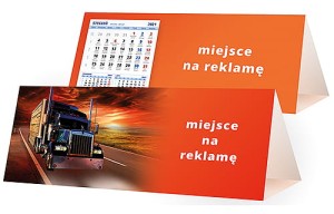 Kalendarze biurkowe - PIRAMIDKA duża - wzór KP3-048