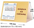 kalendarze biurkowe - piramidki - wzór KP1-089