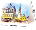 kalendarze biurkowe - piramidki - wzór KP1-090