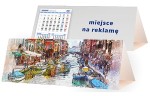 Kalendarze biurkowe - PIRAMIDKA duża - wzór KP3-050