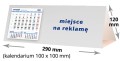 kalendarze biurkowe - piramidki - wzór KP3-050