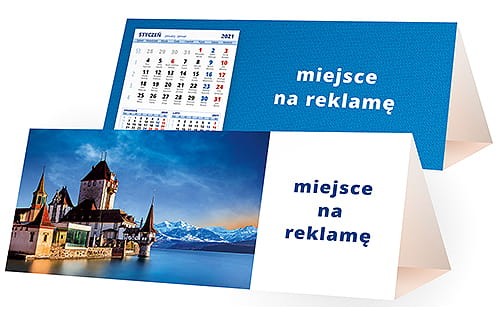 kalendarze biurkowe - piramidki - wzór KP3-051