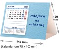 kalendarze biurkowe - piramidki - wzór KP1-094