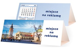 Kalendarze biurkowe - PIRAMIDKA duża - wzór KP3-052