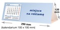 kalendarze biurkowe - piramidki - wzór KP3-052