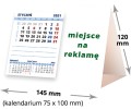 kalendarze biurkowe - piramidki - wzór KP1-096