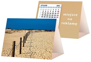Kalendarze biurkowe - PIRAMIDKA mała - wzór KP1-099