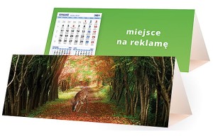Kalendarze biurkowe - PIRAMIDKA duża - wzór KP3-054