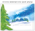 Płyty z kolędami w pudełku CD-BOX - inlay strona wewnętrzna (pod płytą) - wzór BK-342
