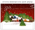 Płyty z kolędami w pudełku CD-BOX - inlay strona wewnętrzna (pod płytą) - wzór BK-371