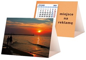 Kalendarze biurkowe - PIRAMIDKA mała - wzór KP1-100
