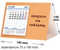 kalendarze biurkowe - piramidki - wzór KP1-100