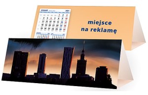 Kalendarze biurkowe - PIRAMIDKA duża - wzór KP3-055