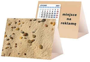 Kalendarze biurkowe - PIRAMIDKA mała - wzór KP1-103