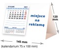 kalendarze biurkowe - piramidki - wzór KP1-104