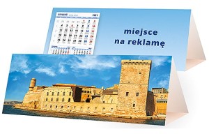 Kalendarze biurkowe - PIRAMIDKA duża - wzór KP3-057