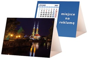 Kalendarze biurkowe - PIRAMIDKA mała - wzór KP1-106