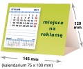 kalendarze biurkowe - piramidki - wzór KP1-107