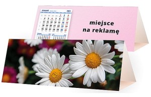Kalendarze biurkowe - PIRAMIDKA duża - wzór KP3-058