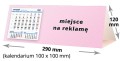kalendarze biurkowe - piramidki - wzór KP3-058