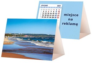 Kalendarze biurkowe - PIRAMIDKA mała - wzór KP1-108