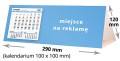 kalendarze biurkowe - piramidki - wzór KP3-059