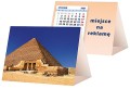 kalendarze biurkowe - piramidki - wzór KP1-110